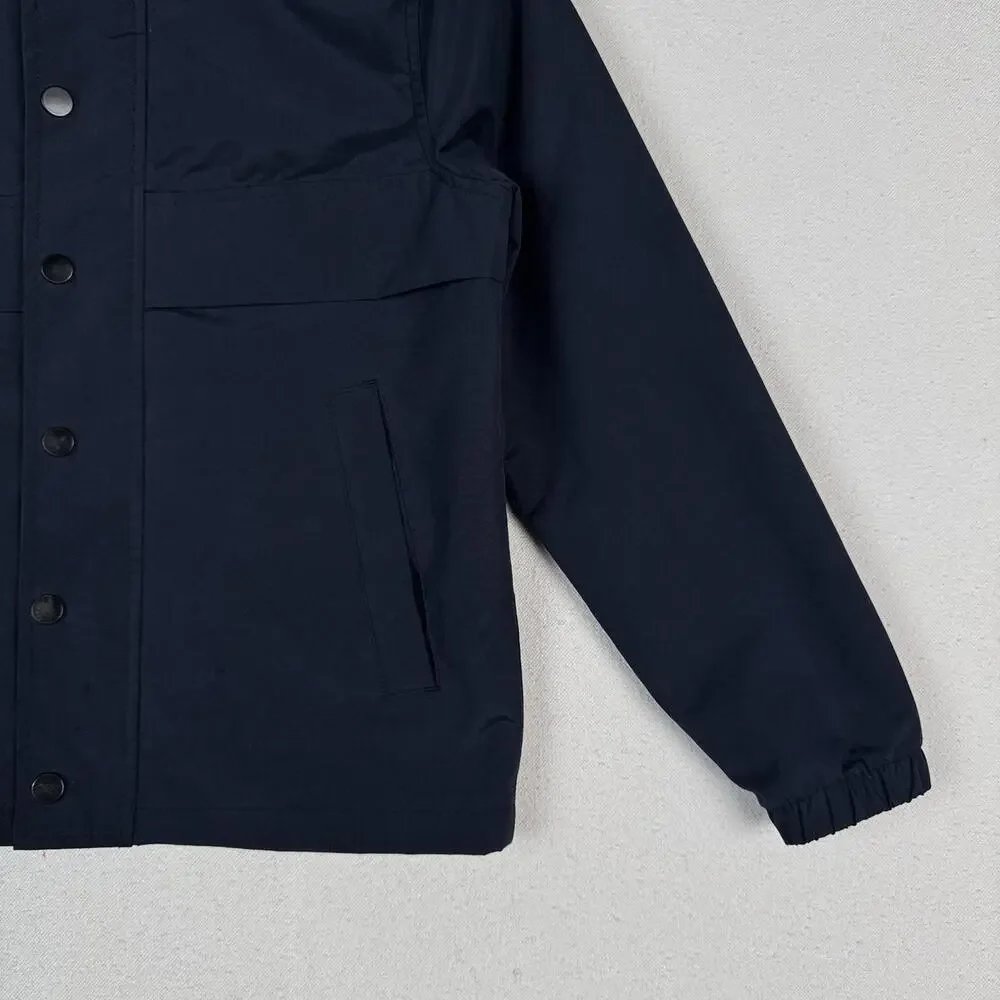 Old Navy Lined Hooded‎ Windbreaker M Size 8 Navy Blue